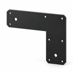 LuxShade L Plate – 90° Steel Corner Plate for Timber
