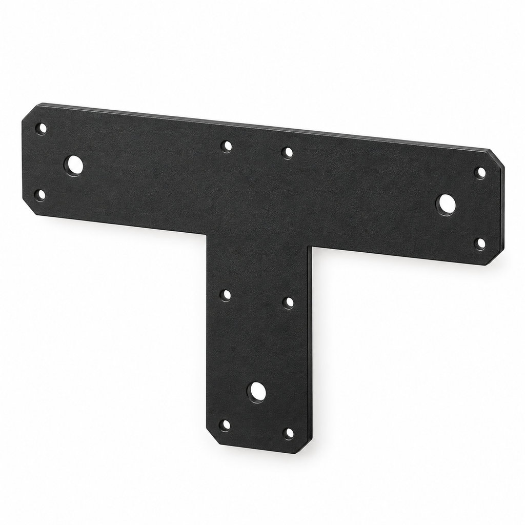 LuxShade T Plate – Steel T Connector Plate for Timber
