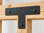 LuxShade T Plate – Steel T Connector Plate for Timber