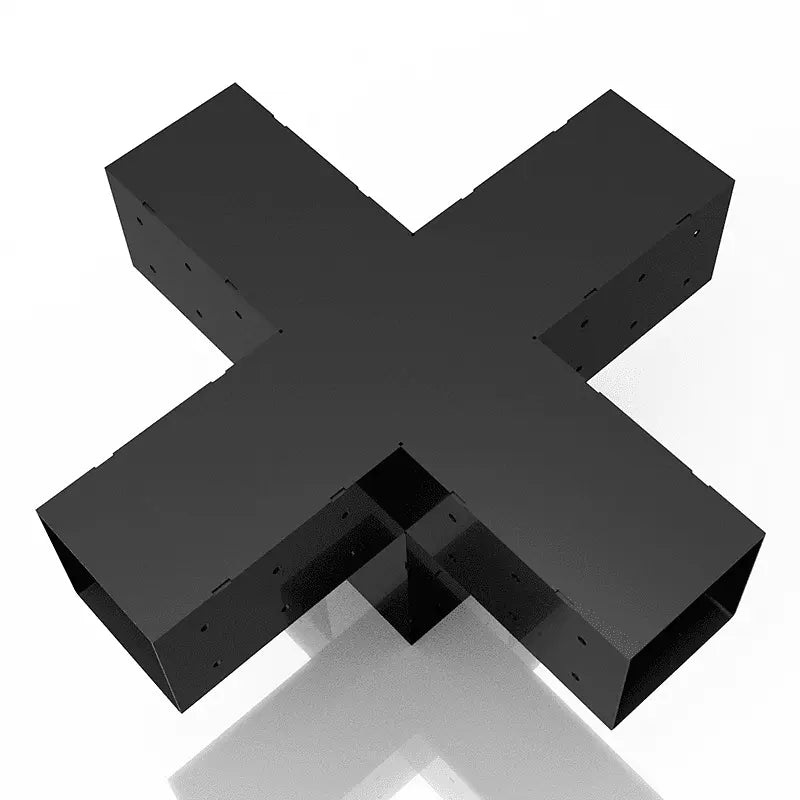 Central Connector Tangra with 5 Arms for 10×10 cm Beam