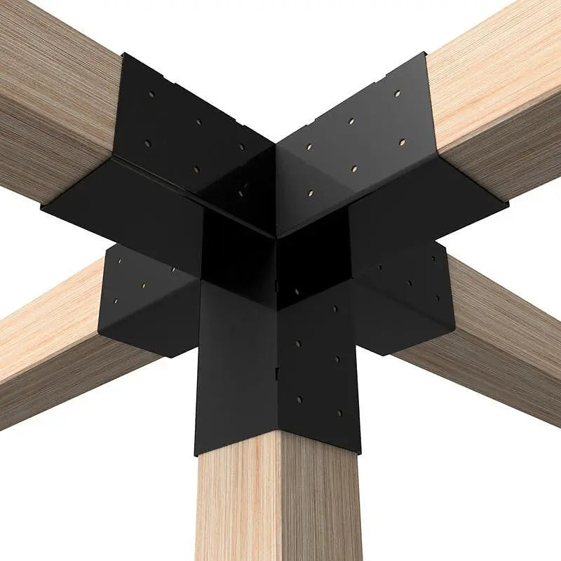 Central Connector Tangra with 5 Arms for 10×10 cm Beam