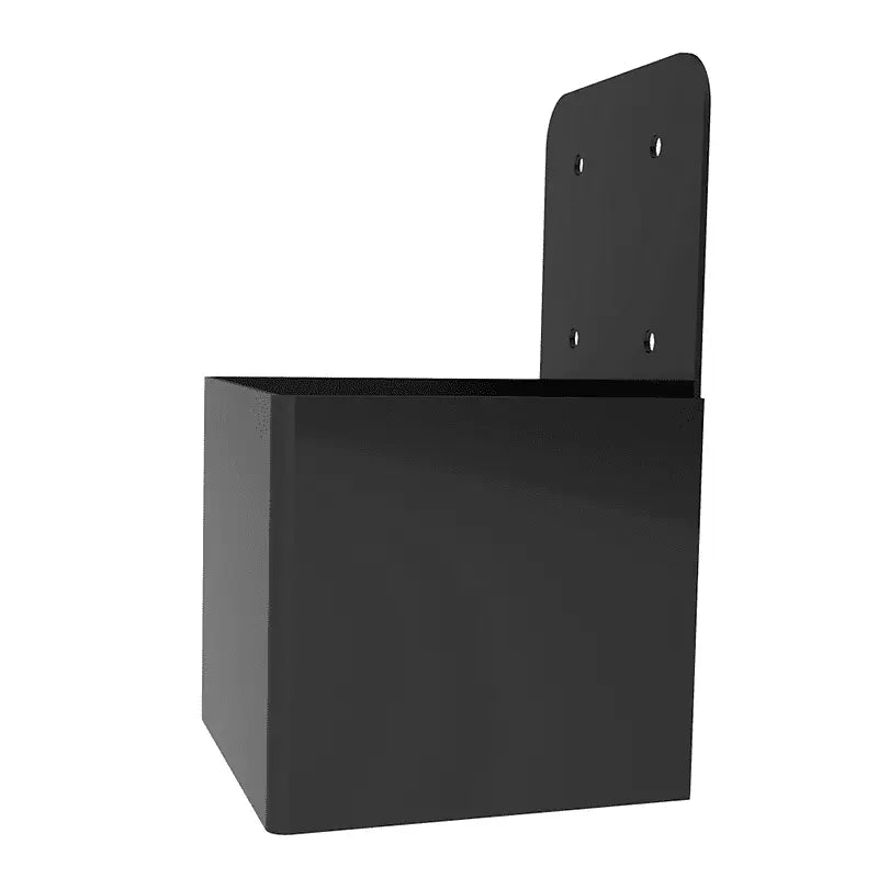 Set of 2 Connectors (Plates) for 10×10 cm Cross Beams – Top and Side