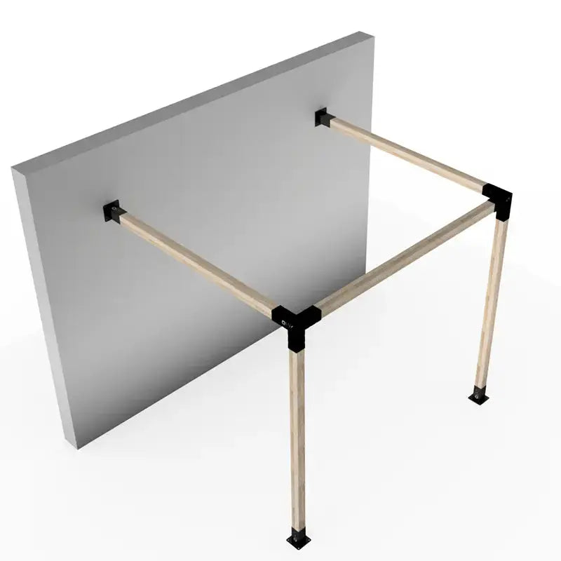 Wooden desk with Luxsahde